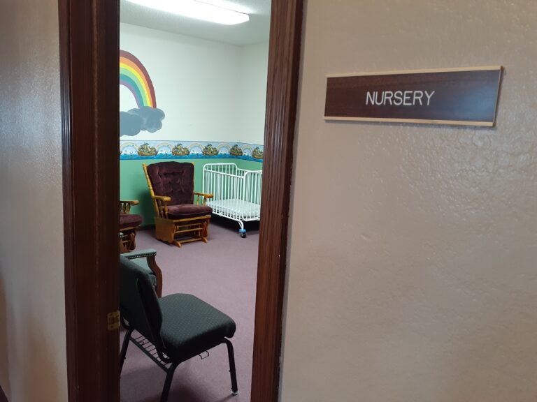 We have a nursery (not staffed)